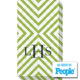 Green Chevron Caspari Guest Towels Image 2 of 2